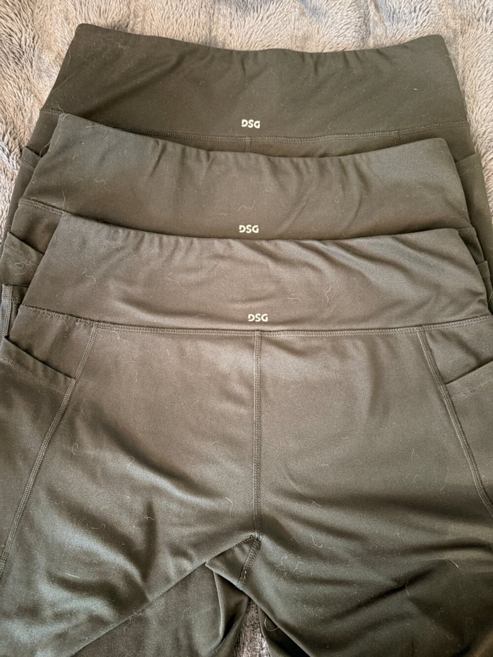 Bundle of Three Identical DSG Women's Full Length Leggings Size XL Athleisure